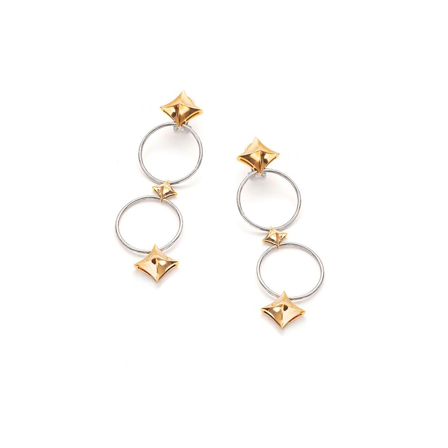 Midi 'Solis' circle earrings SOLIS | OR CER/ROMM